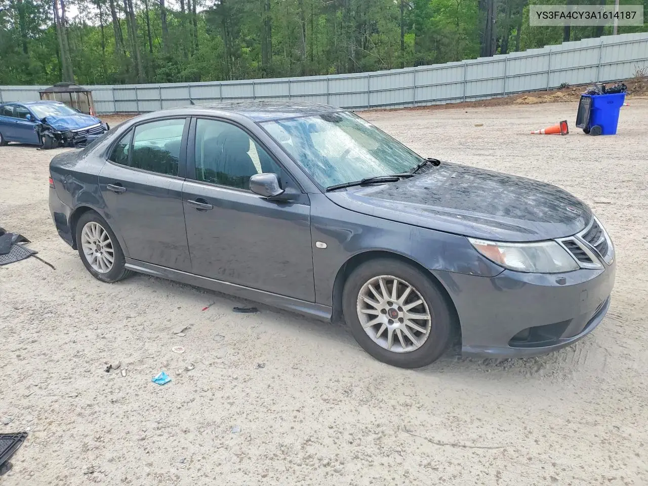 2010 Saab 9-3 2.0T VIN: YS3FA4CY3A1614187 Lot: 58106946