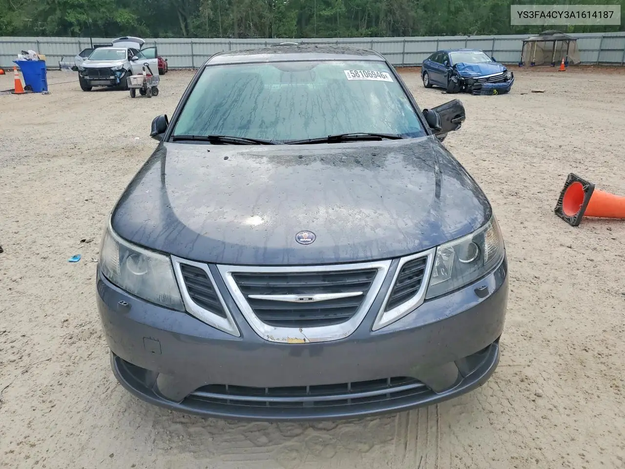2010 Saab 9-3 2.0T VIN: YS3FA4CY3A1614187 Lot: 58106946
