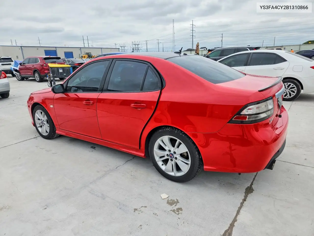 2011 Saab 9-3 2.0T VIN: YS3FA4CY2B1310866 Lot: 51650756