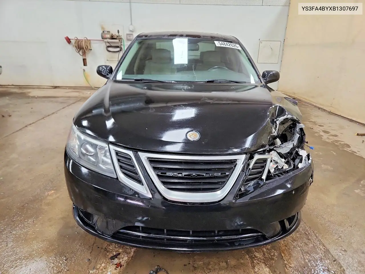 2011 Saab 9-3 2.0T VIN: YS3FA4BYXB1307697 Lot: 54842626