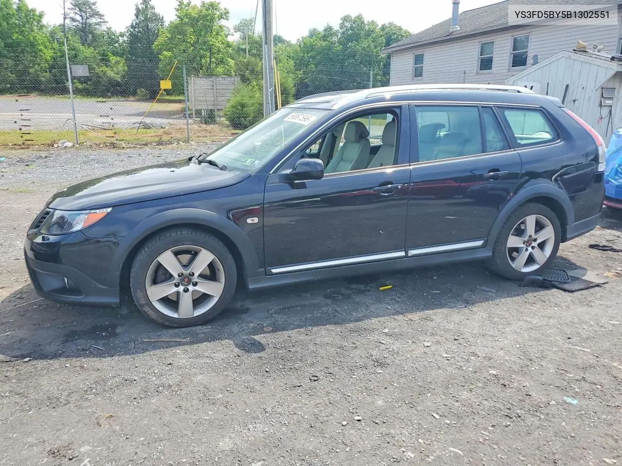 2011 Saab 9-3 2.0T VIN: YS3FD5BY5B1302551 Lot: 56867596