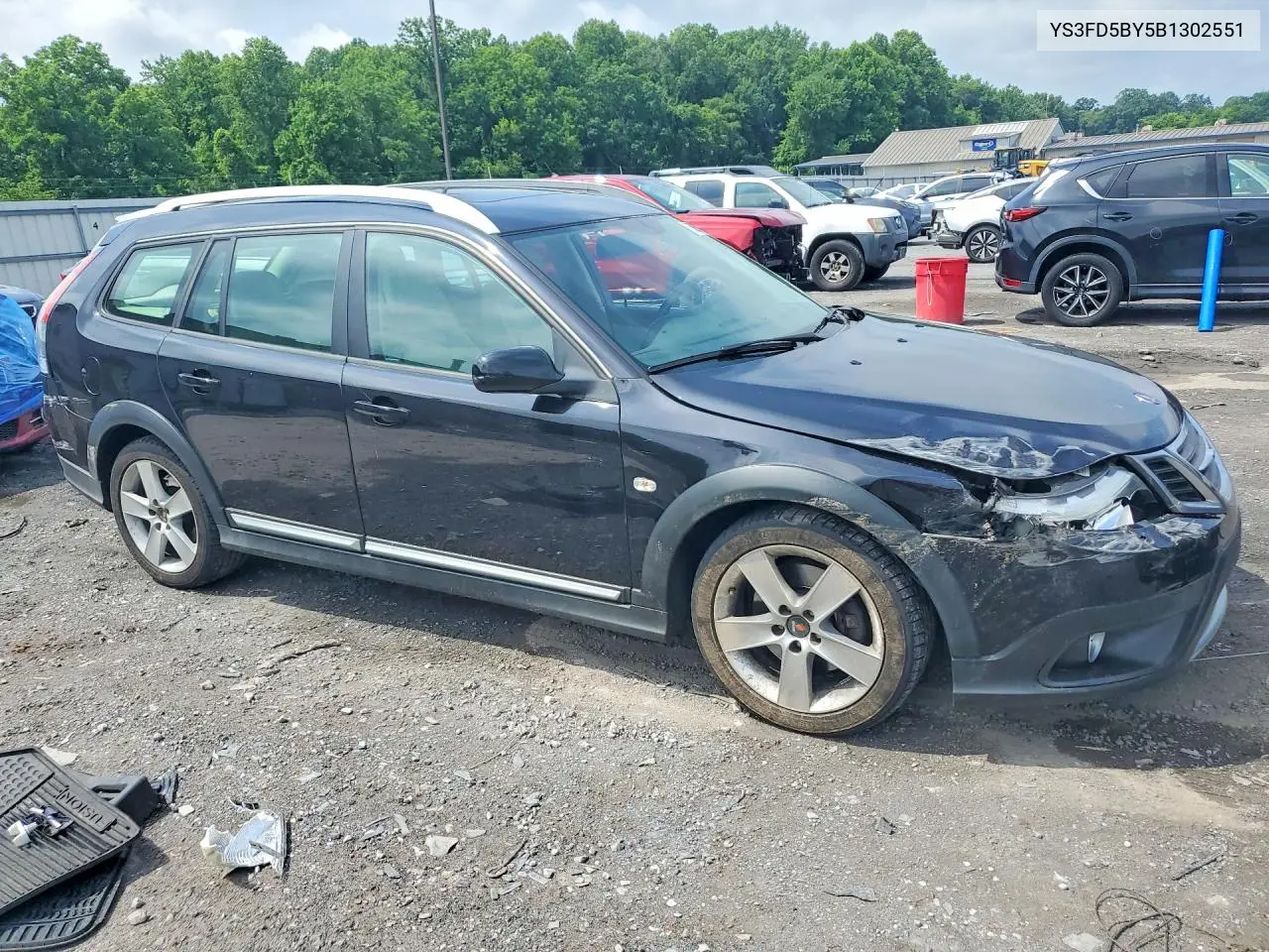 2011 Saab 9-3 2.0T VIN: YS3FD5BY5B1302551 Lot: 56867596
