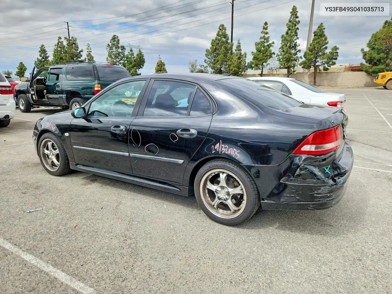 2004 Saab 9-3 Linear VIN: YS3FB49S041035713 Lot: 50775086