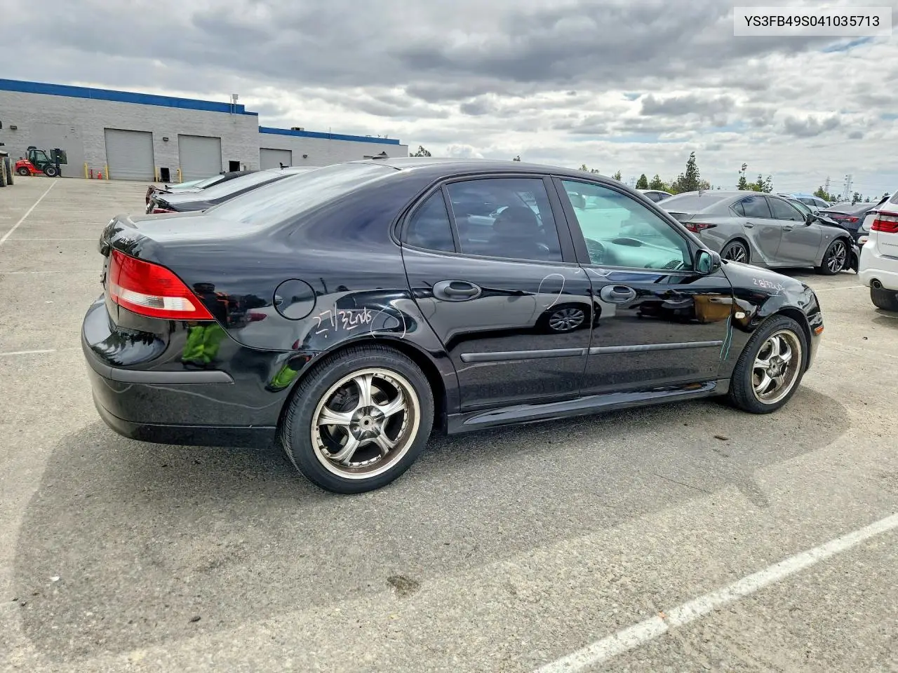2004 Saab 9-3 Linear VIN: YS3FB49S041035713 Lot: 50775086