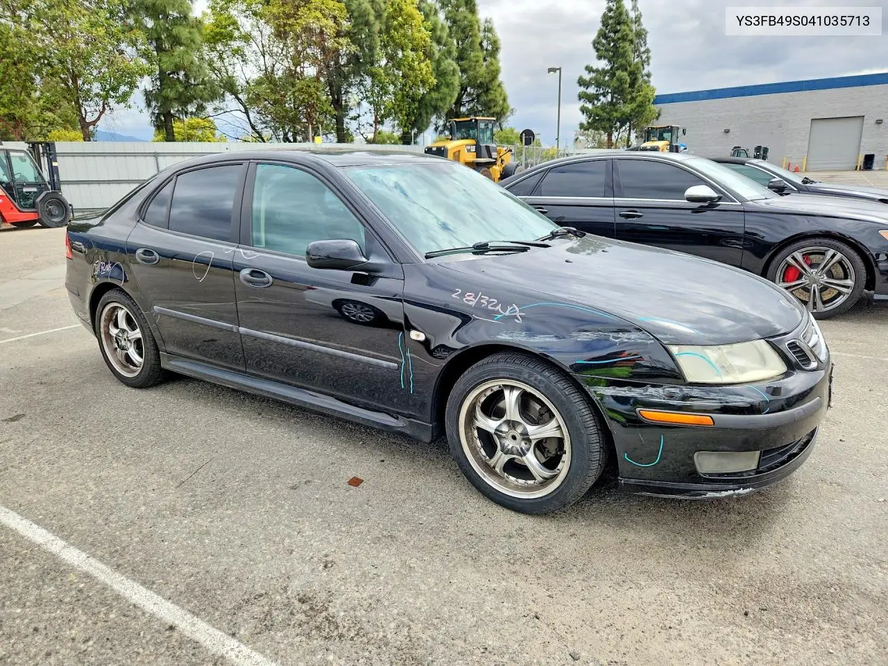 2004 Saab 9-3 Linear VIN: YS3FB49S041035713 Lot: 50775086