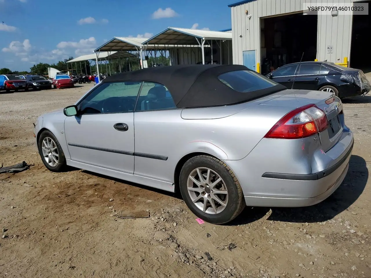 2004 Saab 9-3 Arc VIN: YS3FD79Y146010323 Lot: 58974816