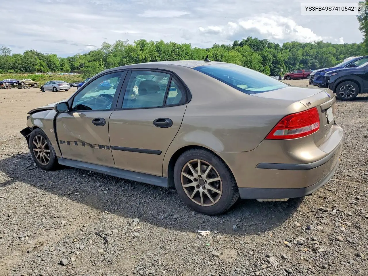2004 Saab 9-3 Linear VIN: YS3FB49S741054212 Lot: 60564386