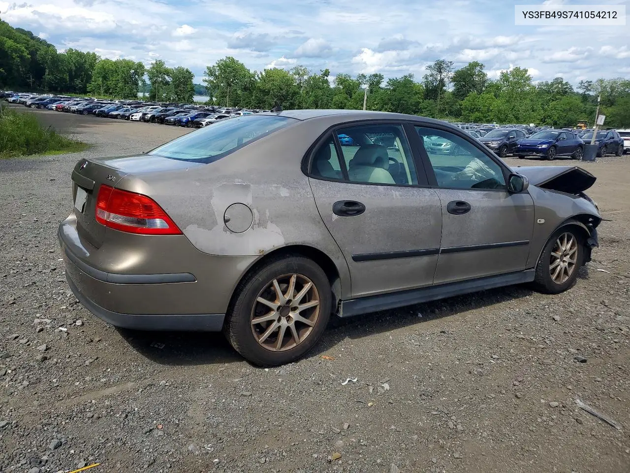 2004 Saab 9-3 Linear VIN: YS3FB49S741054212 Lot: 60564386