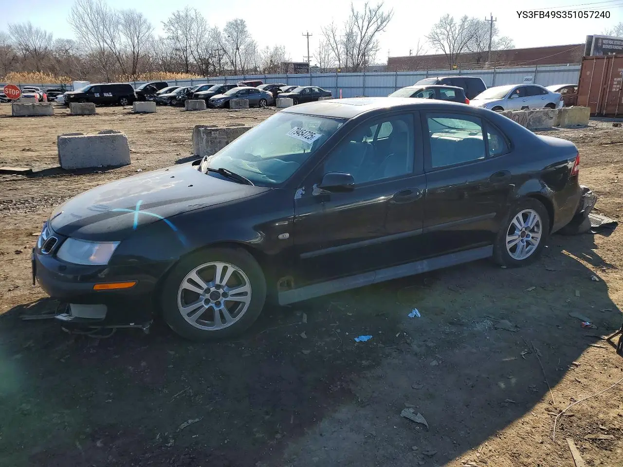 2005 Saab 9-3 Linear VIN: YS3FB49S351057240 Lot: 79454725