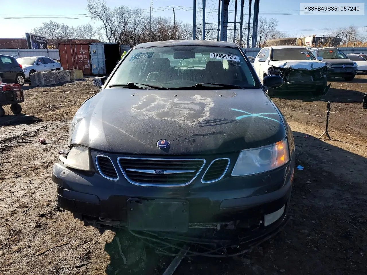 2005 Saab 9-3 Linear VIN: YS3FB49S351057240 Lot: 79454725