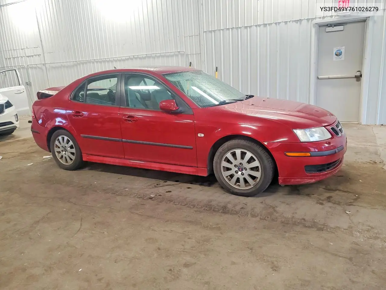 2006 Saab 9-3 VIN: YS3FD49Y761026279 Lot: 56619396