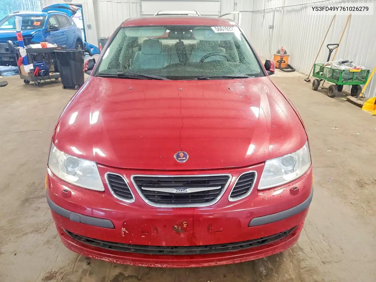 2006 Saab 9-3 VIN: YS3FD49Y761026279 Lot: 56619396