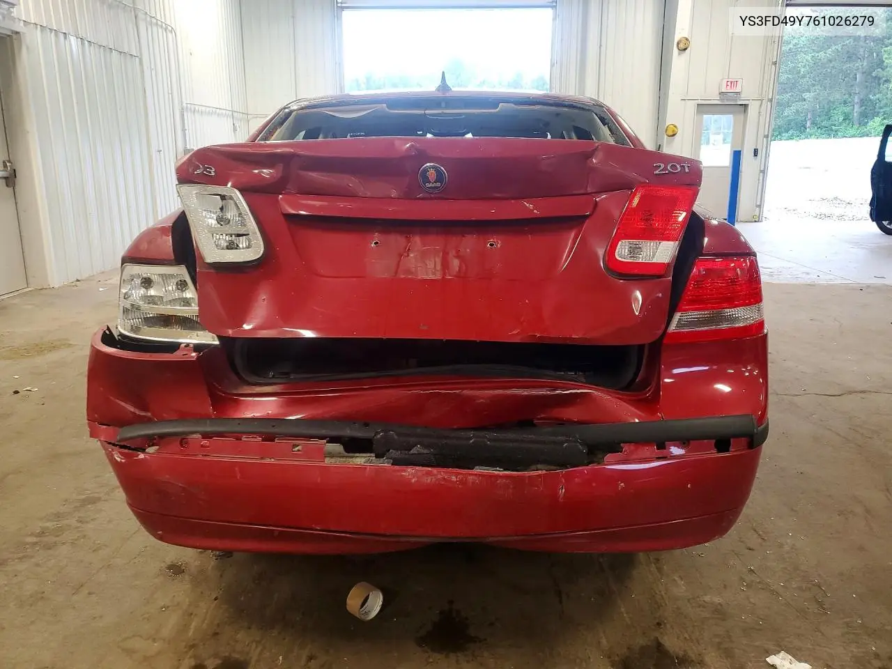 2006 Saab 9-3 VIN: YS3FD49Y761026279 Lot: 56619396