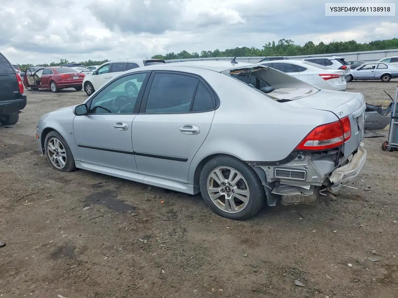 2006 Saab 9-3 VIN: YS3FD49Y561138918 Lot: 59663066