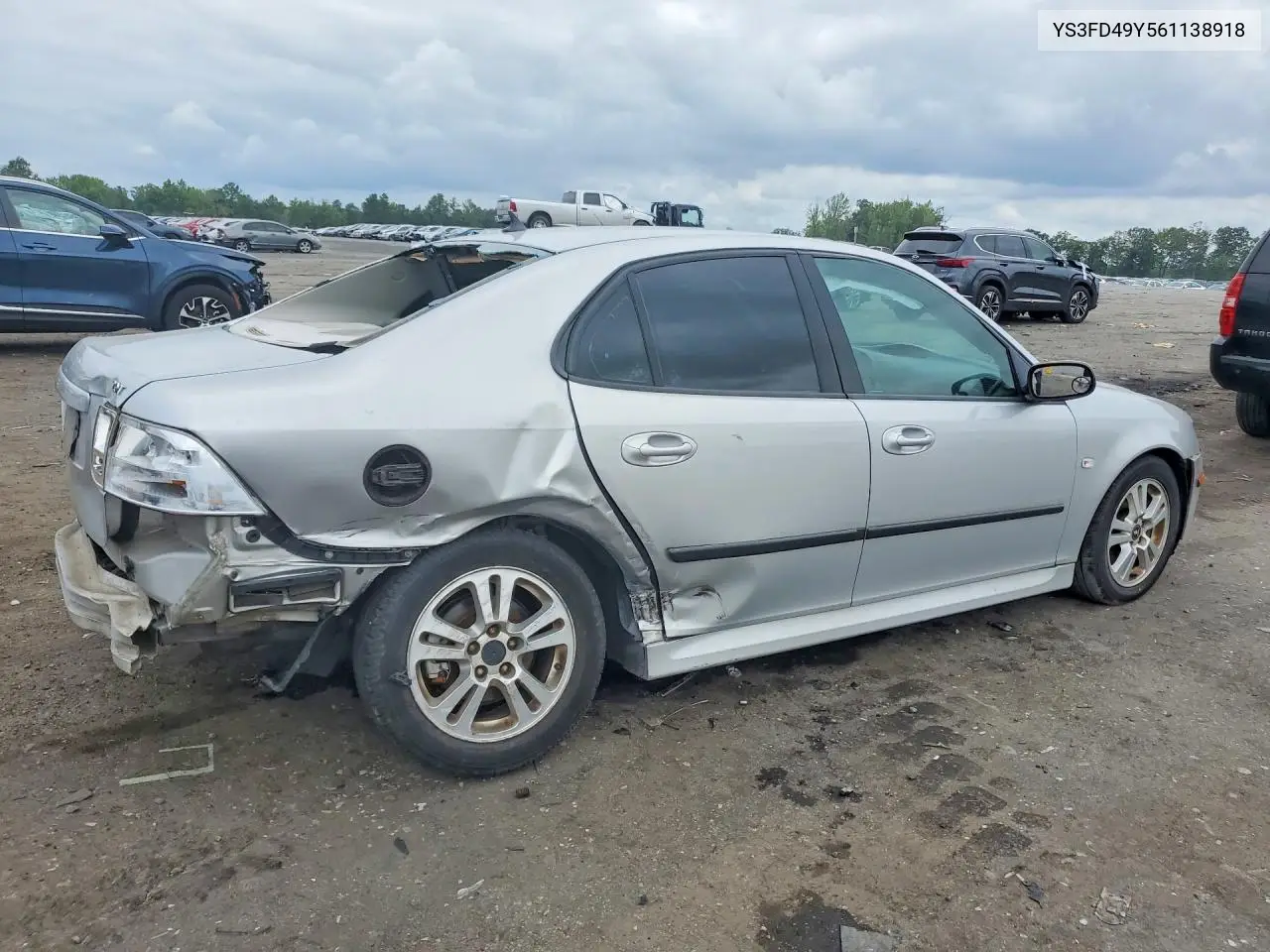 2006 Saab 9-3 VIN: YS3FD49Y561138918 Lot: 59663066