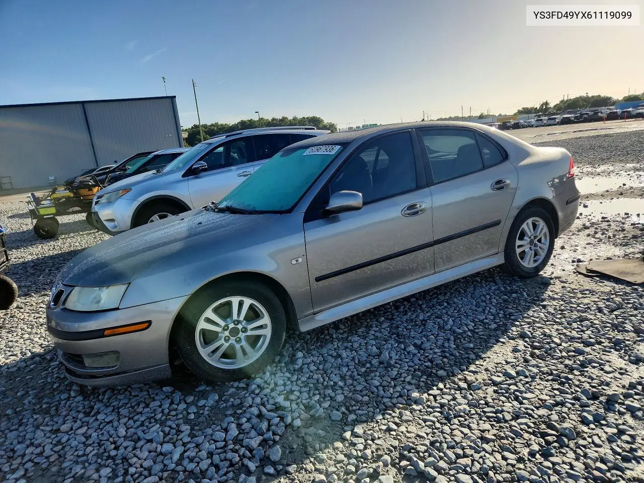2006 Saab 9-3 VIN: YS3FD49YX61119099 Lot: 60967936