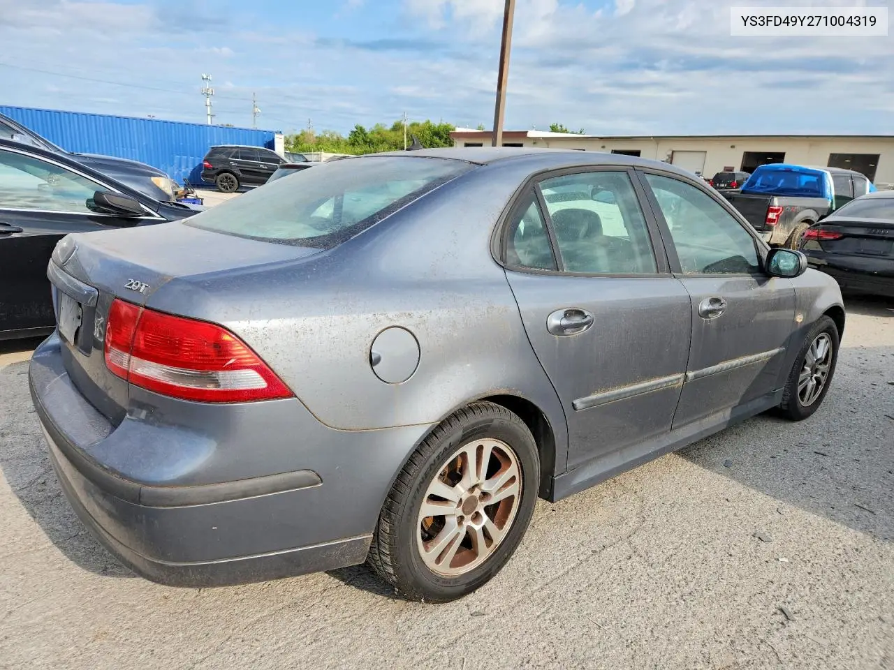2007 Saab 9-3 2.0T VIN: YS3FD49Y271004319 Lot: 61455606