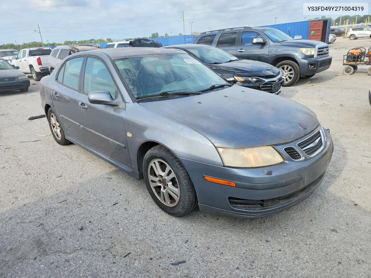 2007 Saab 9-3 2.0T VIN: YS3FD49Y271004319 Lot: 61455606
