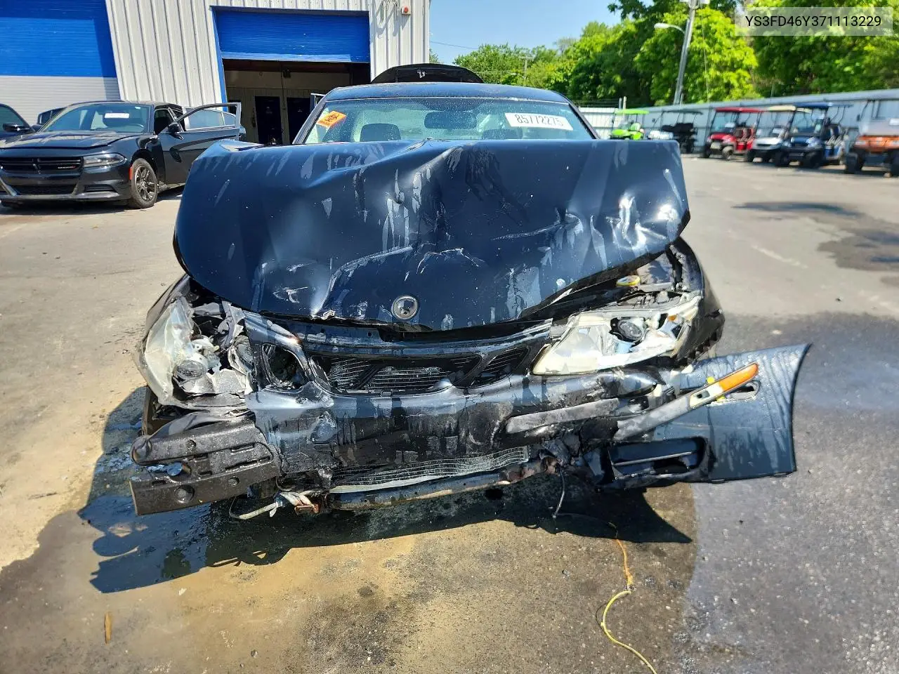 2007 Saab 9-3 2.0T VIN: YS3FD46Y371113229 Lot: 85772275