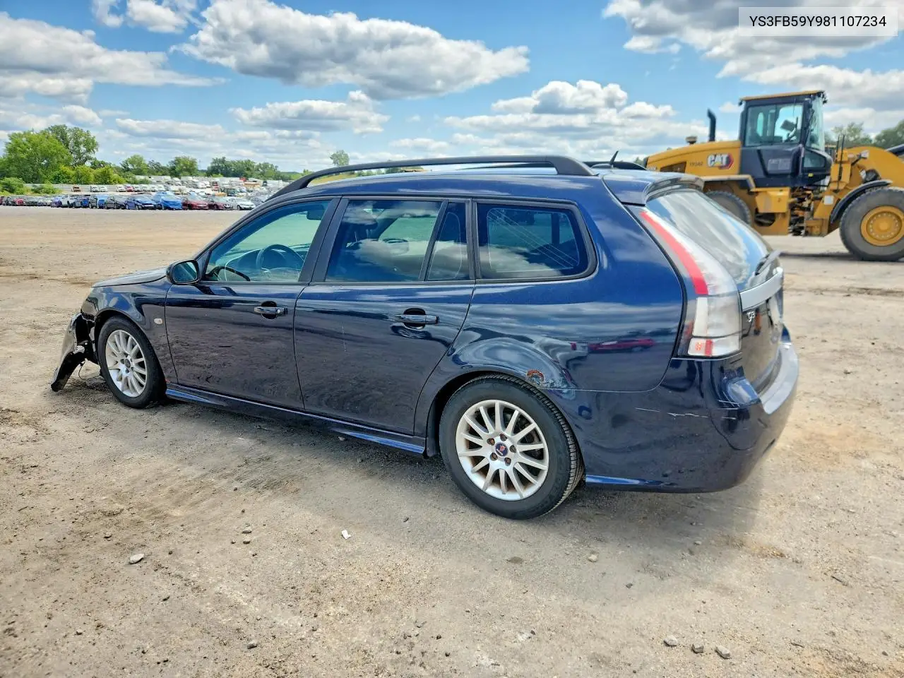 2008 Saab 9-3 2.0T VIN: YS3FB59Y981107234 Lot: 62223196