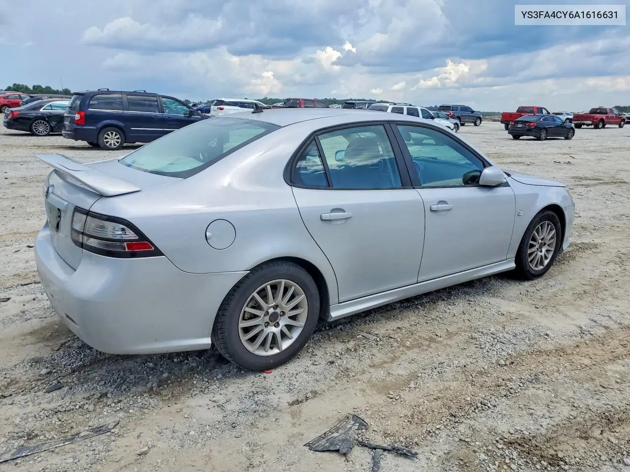 2010 Saab 9-3 2.0T VIN: YS3FA4CY6A1616631 Lot: 61156386