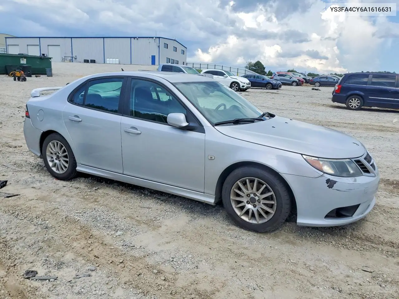 2010 Saab 9-3 2.0T VIN: YS3FA4CY6A1616631 Lot: 61156386