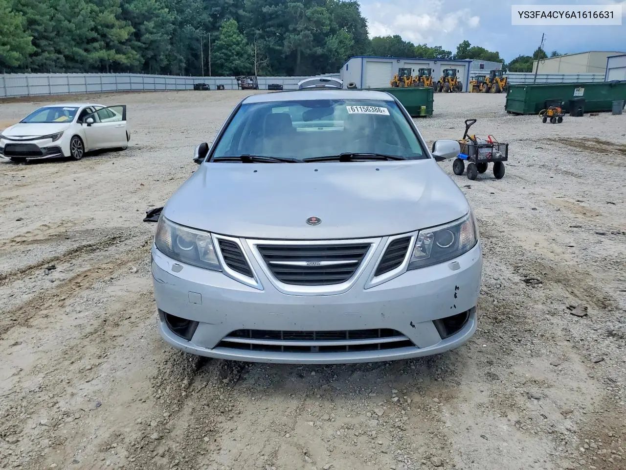 2010 Saab 9-3 2.0T VIN: YS3FA4CY6A1616631 Lot: 61156386