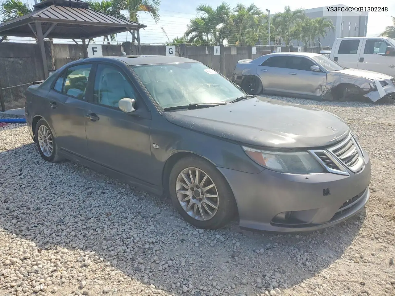2011 Saab 9-3 Aero VIN: YS3FC4CYXB1302248 Lot: 52711126