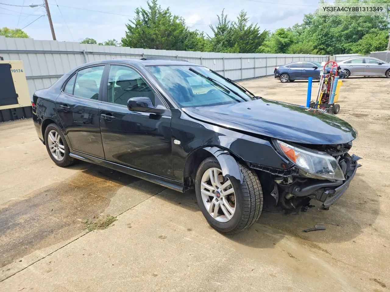 2011 Saab 9-3 2.0T VIN: YS3FA4CY8B1313349 Lot: 61999906