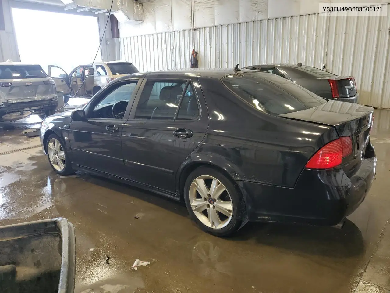 2008 Saab 9-5 Aero VIN: YS3EH49G883506121 Lot: 60722786