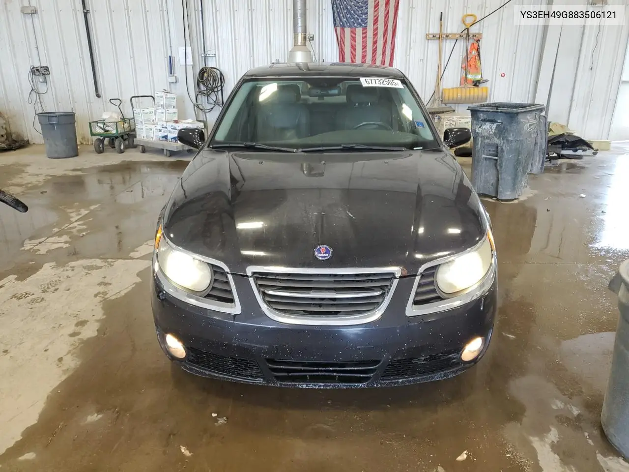 2008 Saab 9-5 Aero VIN: YS3EH49G883506121 Lot: 60722786