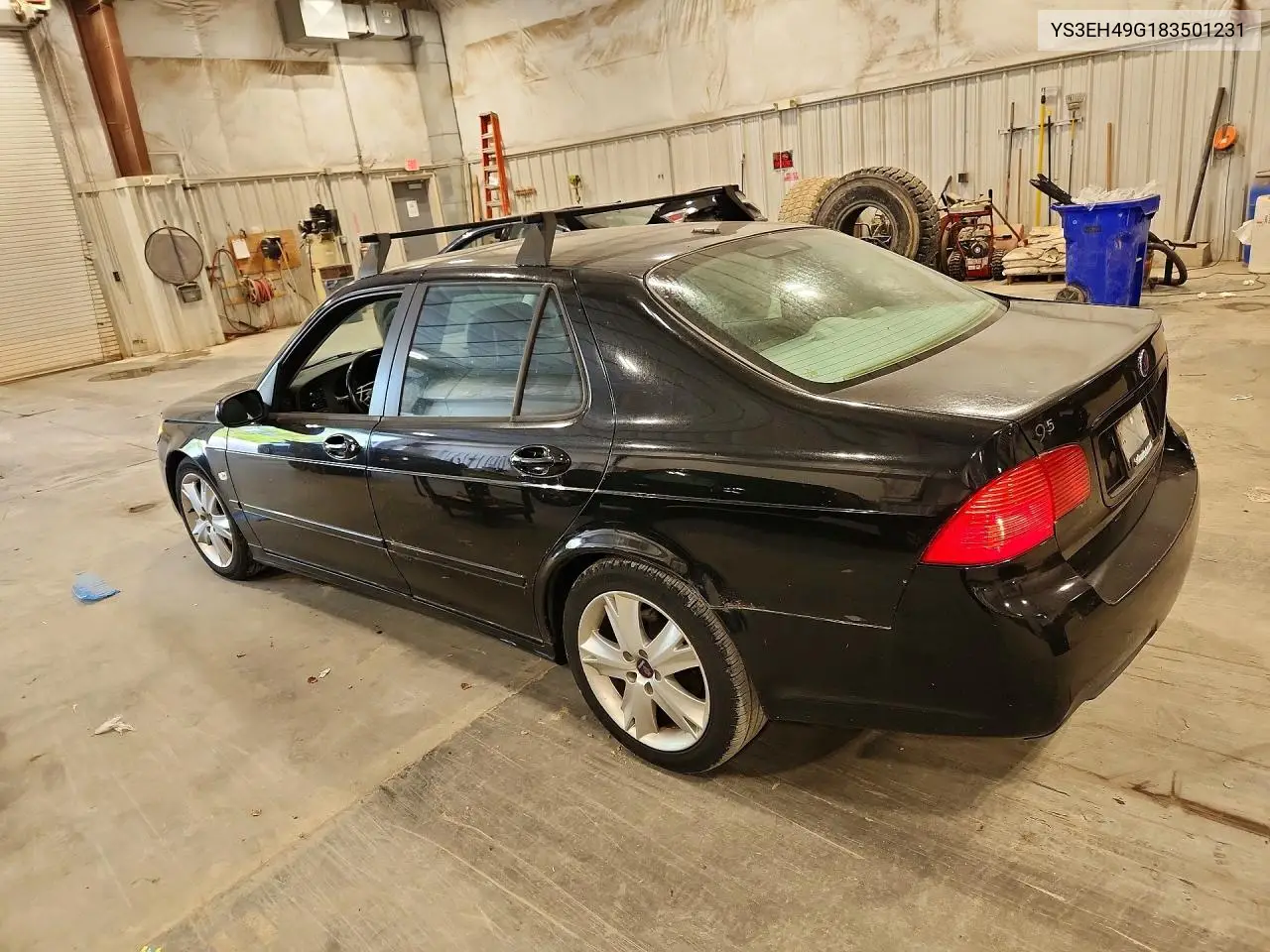 2008 Saab 9-5 Aero VIN: YS3EH49G183501231 Lot: 61913806