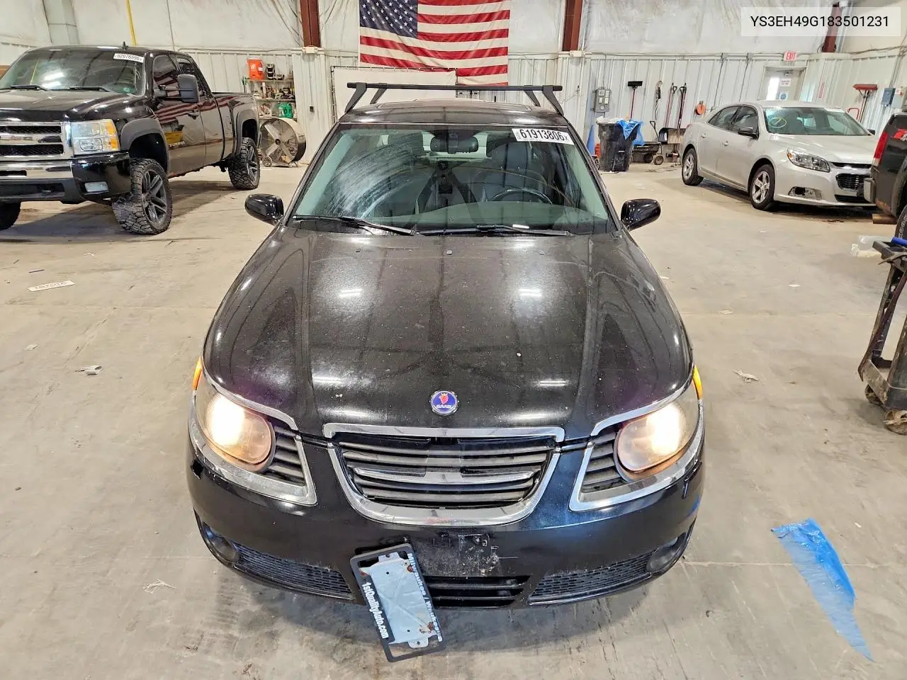 2008 Saab 9-5 Aero VIN: YS3EH49G183501231 Lot: 61913806