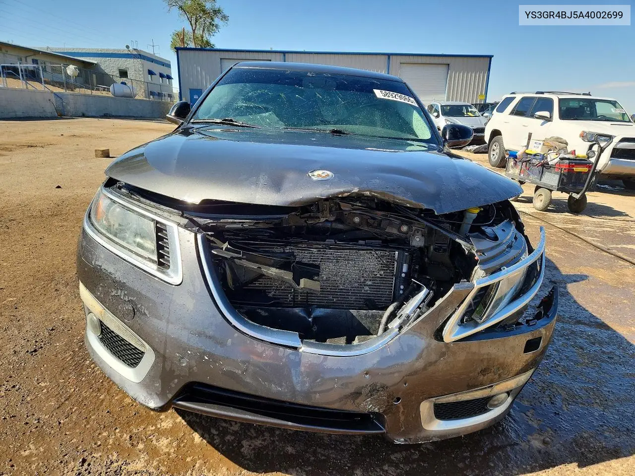 2010 Saab 9-5 Aero VIN: YS3GR4BJ5A4002699 Lot: 58929066