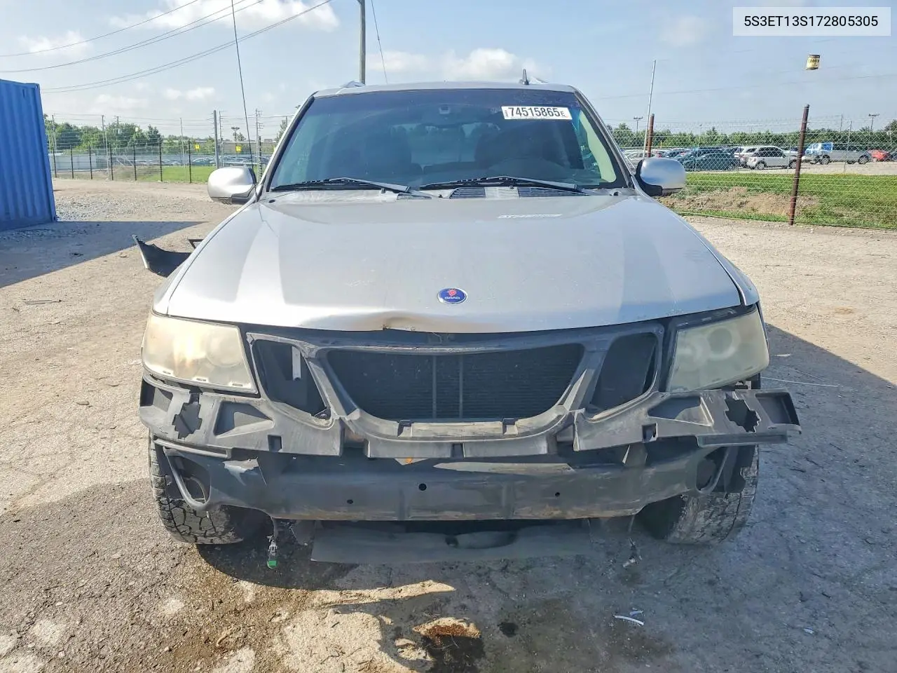 2007 Saab 9-7X 4.2I VIN: 5S3ET13S172805305 Lot: 74515865