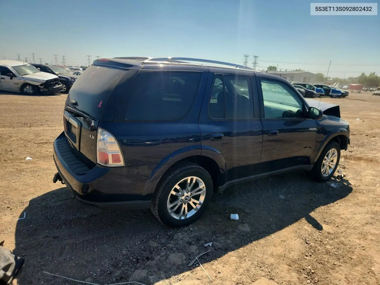 2009 Saab 9-7X 4.2I VIN: 5S3ET13S092802432 Lot: 61030876