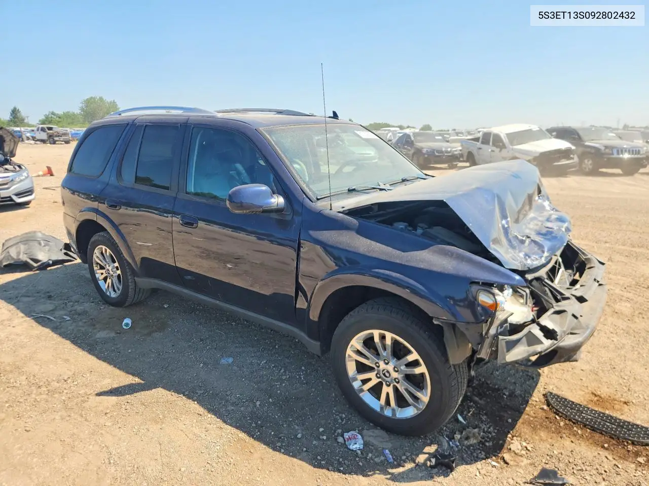 2009 Saab 9-7X 4.2I VIN: 5S3ET13S092802432 Lot: 61030876