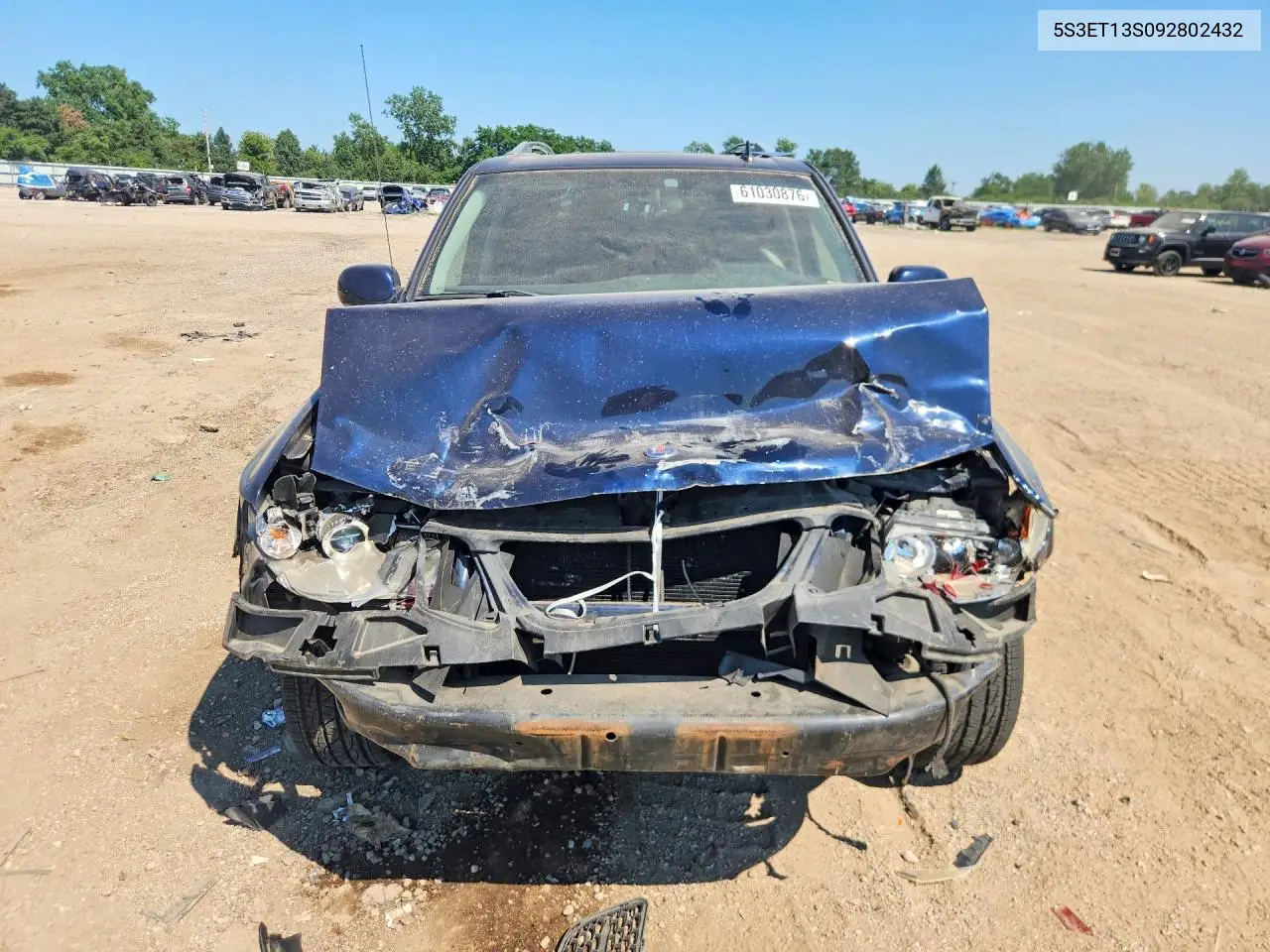 2009 Saab 9-7X 4.2I VIN: 5S3ET13S092802432 Lot: 61030876
