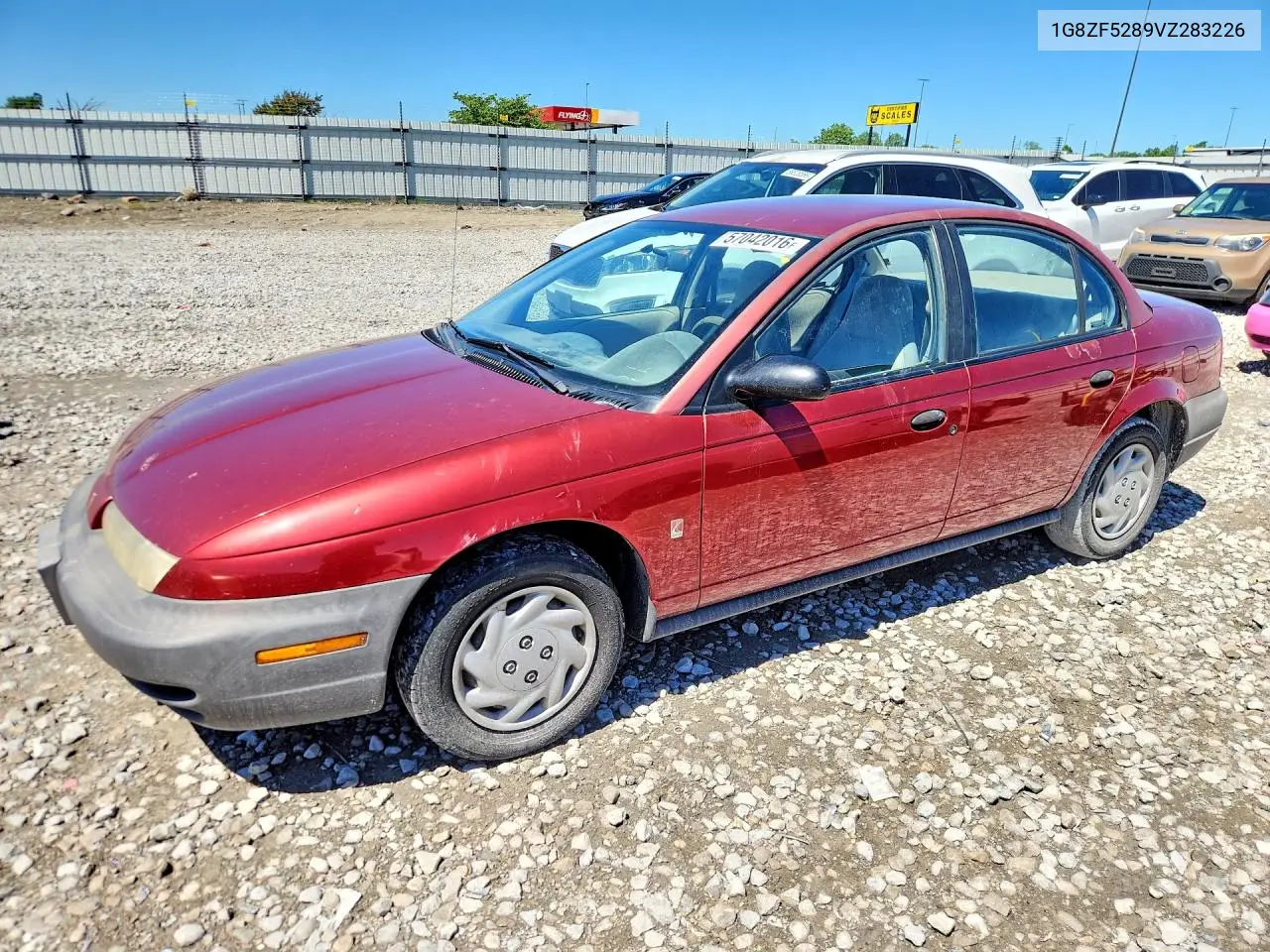 1997 Saturn Sl VIN: 1G8ZF5289VZ283226 Lot: 57042016