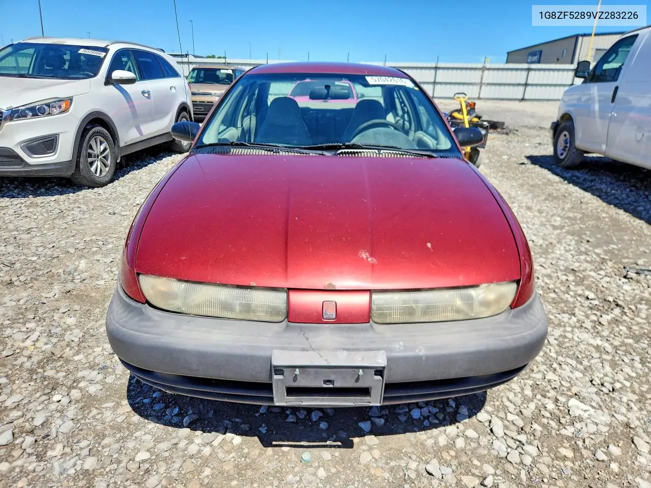 1997 Saturn Sl VIN: 1G8ZF5289VZ283226 Lot: 57042016