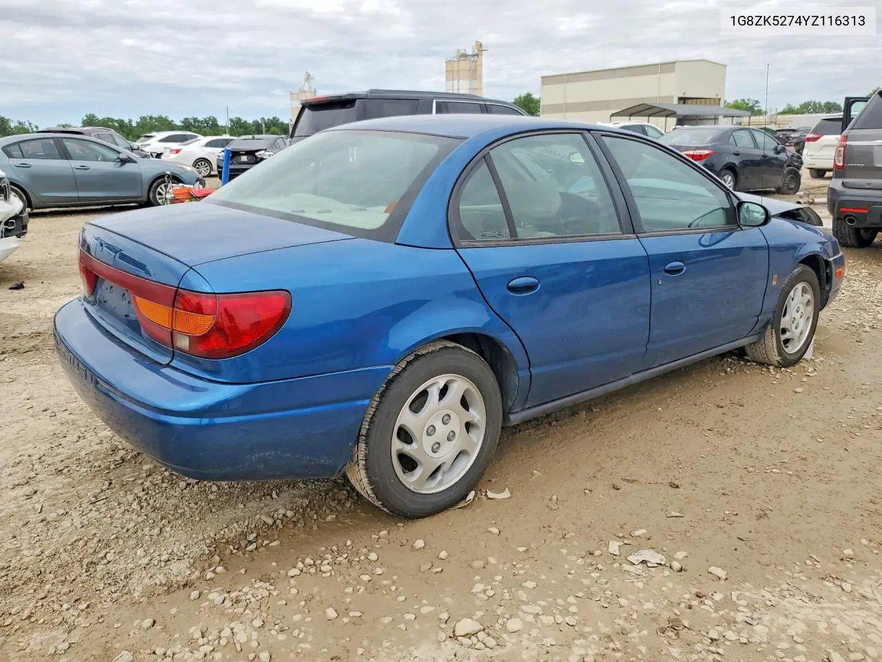 2000 Saturn Sl2 VIN: 1G8ZK5274YZ116313 Lot: 54464406