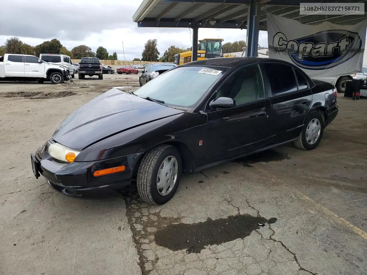 2000 Saturn Sl1 VIN: 1G8ZH5283YZ158771 Lot: 54560616