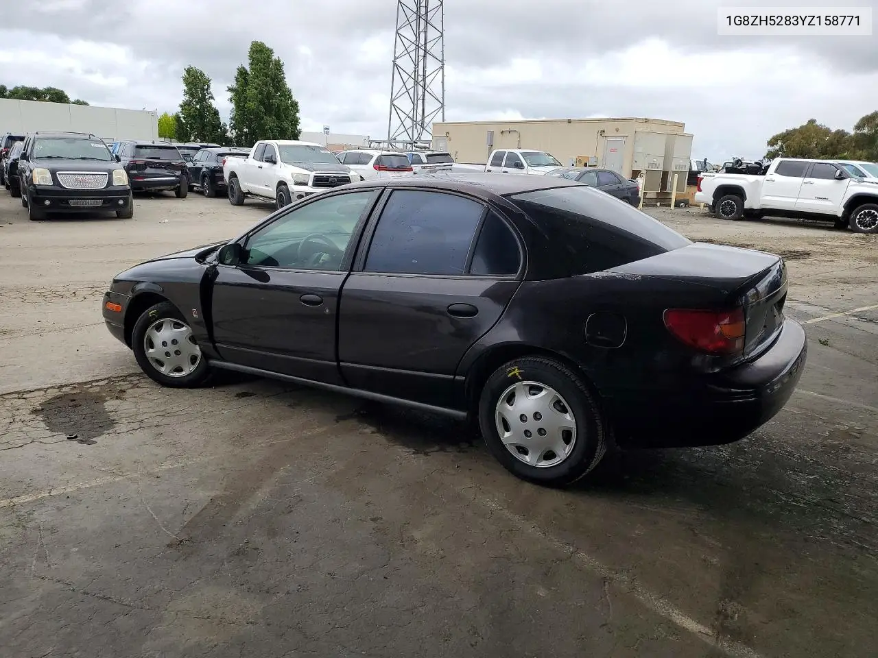 2000 Saturn Sl1 VIN: 1G8ZH5283YZ158771 Lot: 54560616