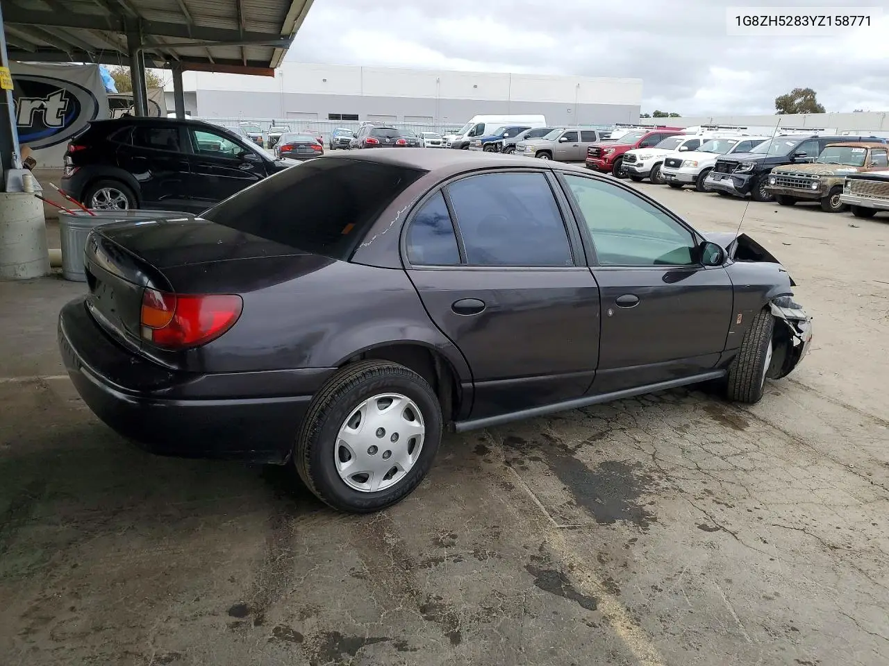 2000 Saturn Sl1 VIN: 1G8ZH5283YZ158771 Lot: 54560616