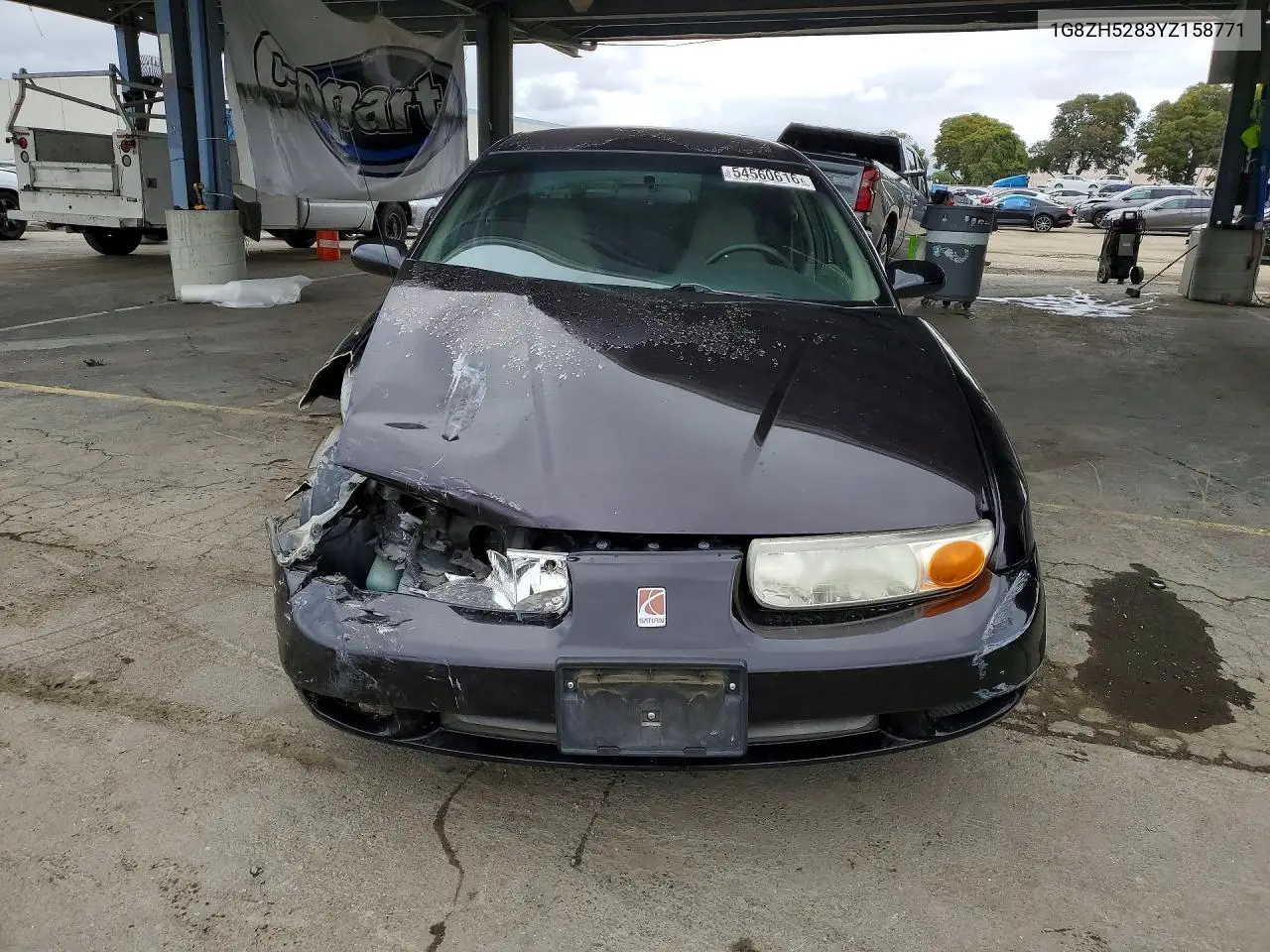 2000 Saturn Sl1 VIN: 1G8ZH5283YZ158771 Lot: 54560616