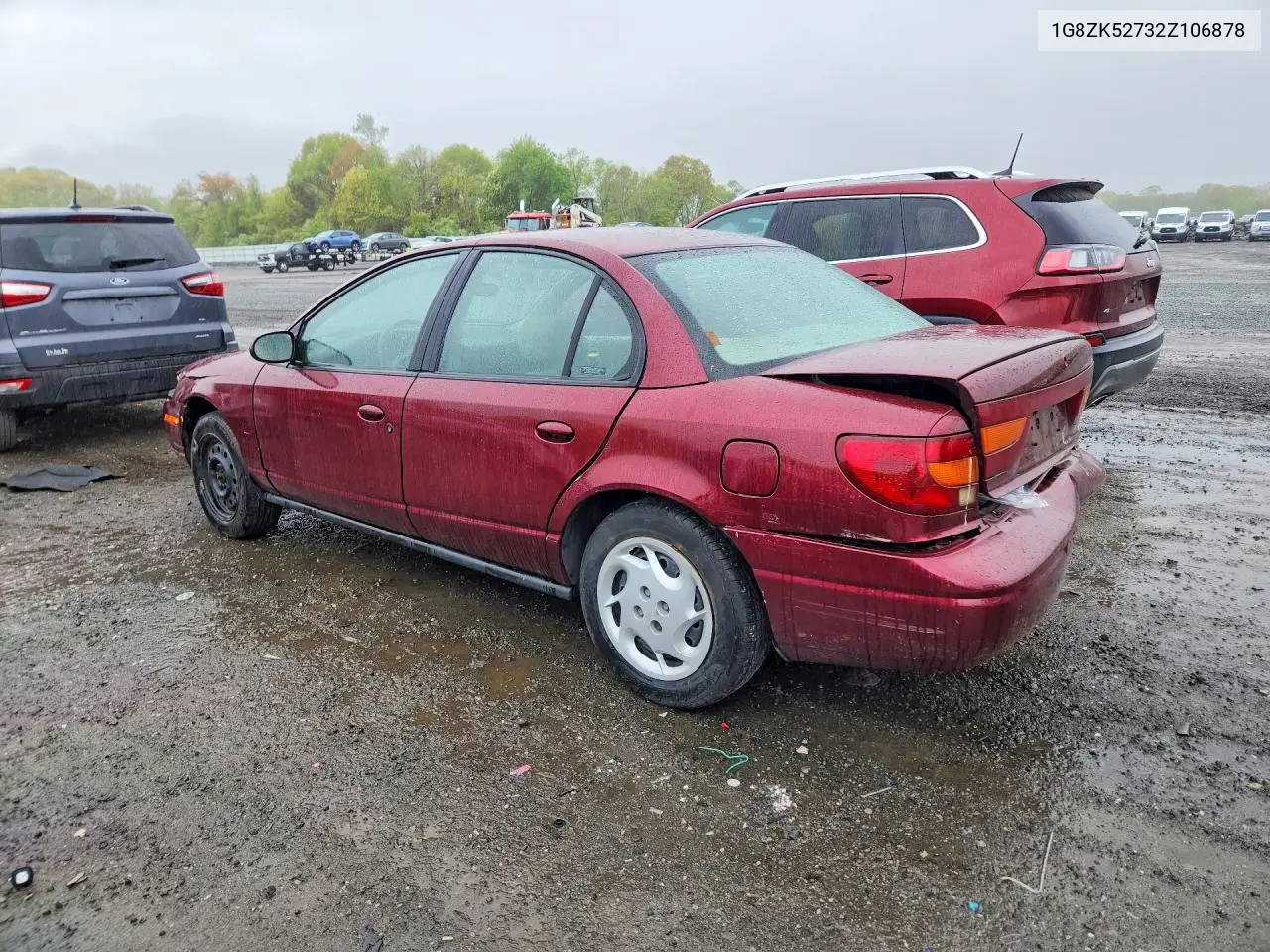 2002 Saturn Sl2 VIN: 1G8ZK52732Z106878 Lot: 53740416
