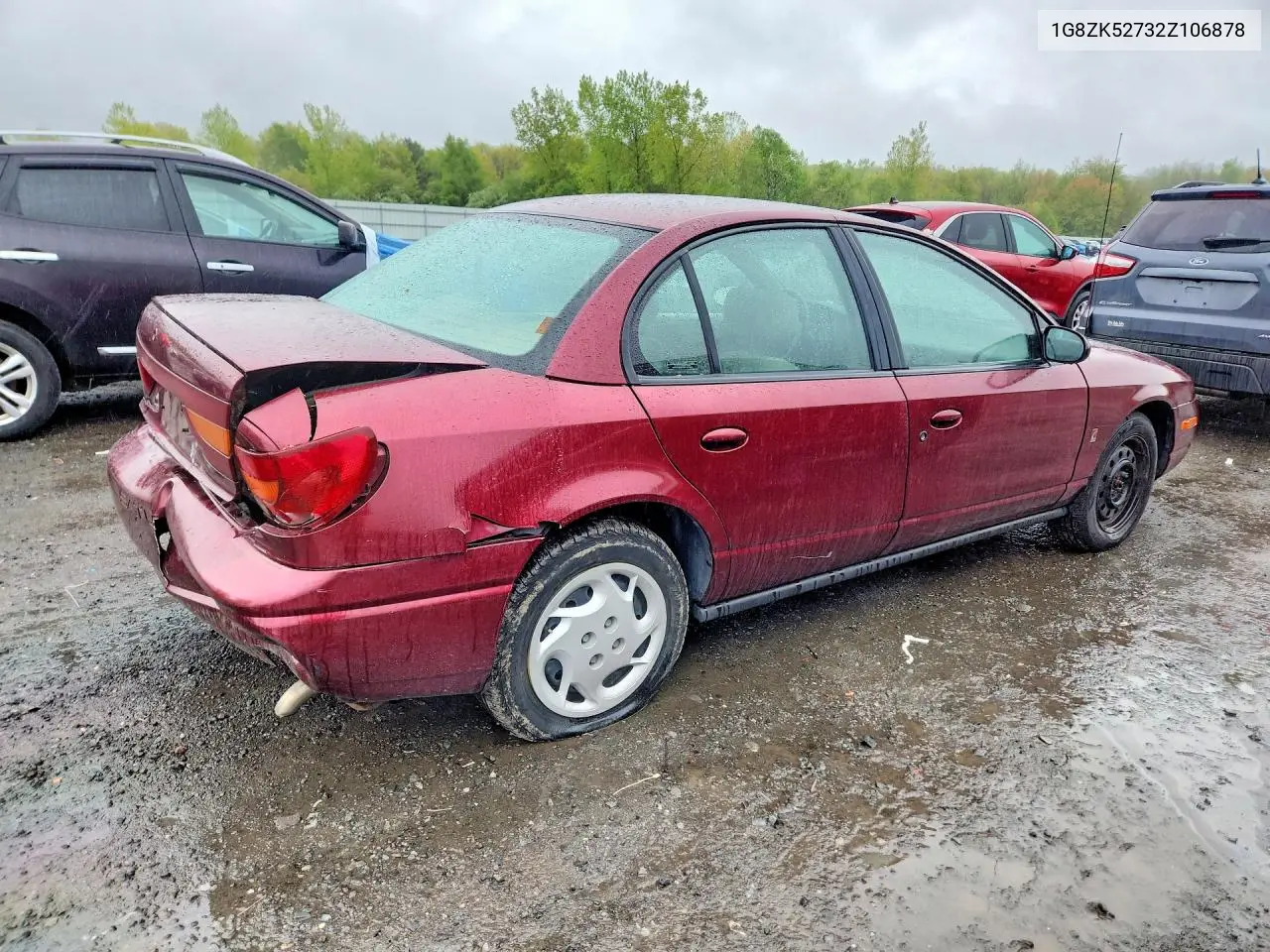 2002 Saturn Sl2 VIN: 1G8ZK52732Z106878 Lot: 53740416