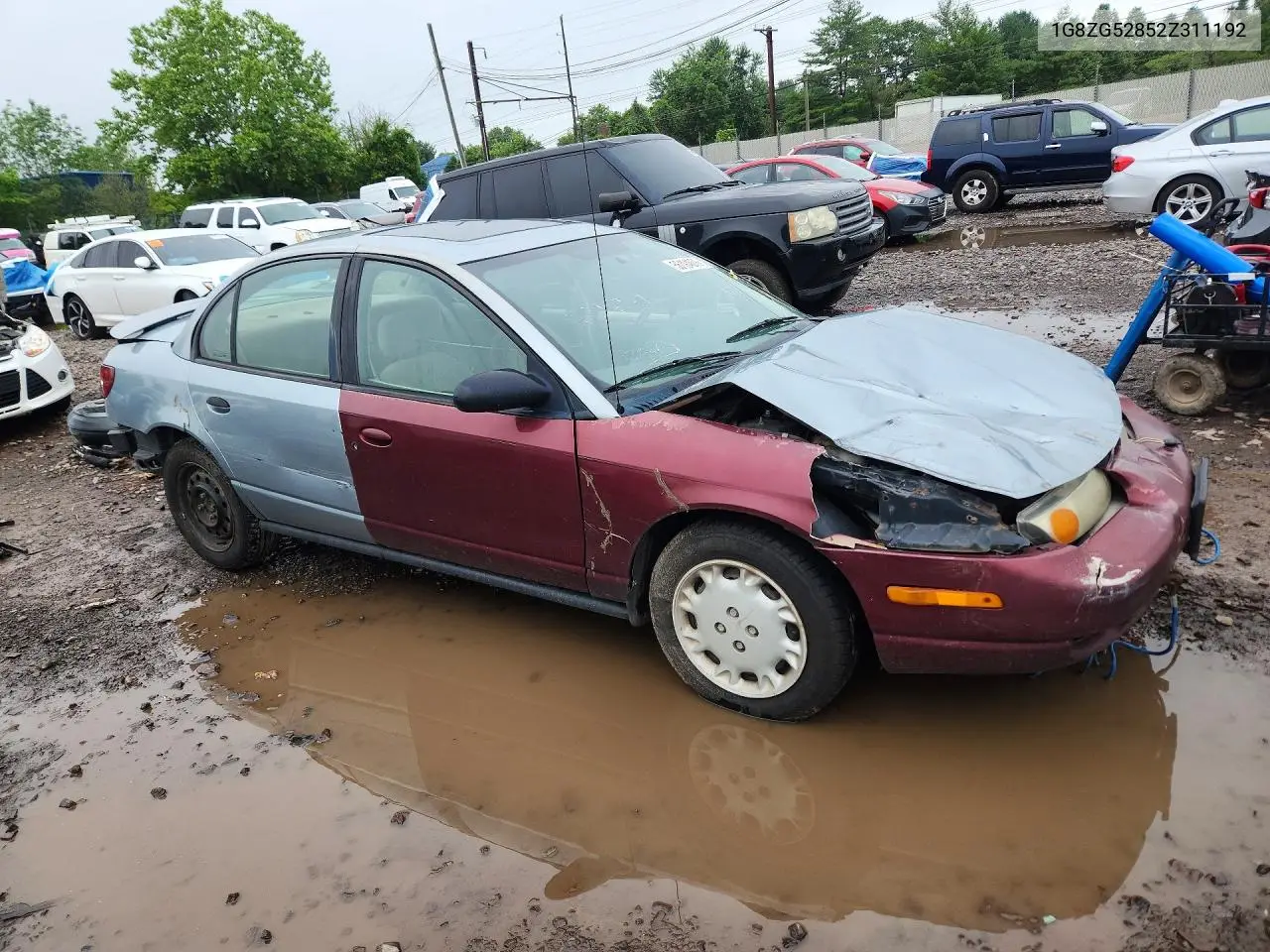 2002 Saturn Sl1 VIN: 1G8ZG52852Z311192 Lot: 56194076