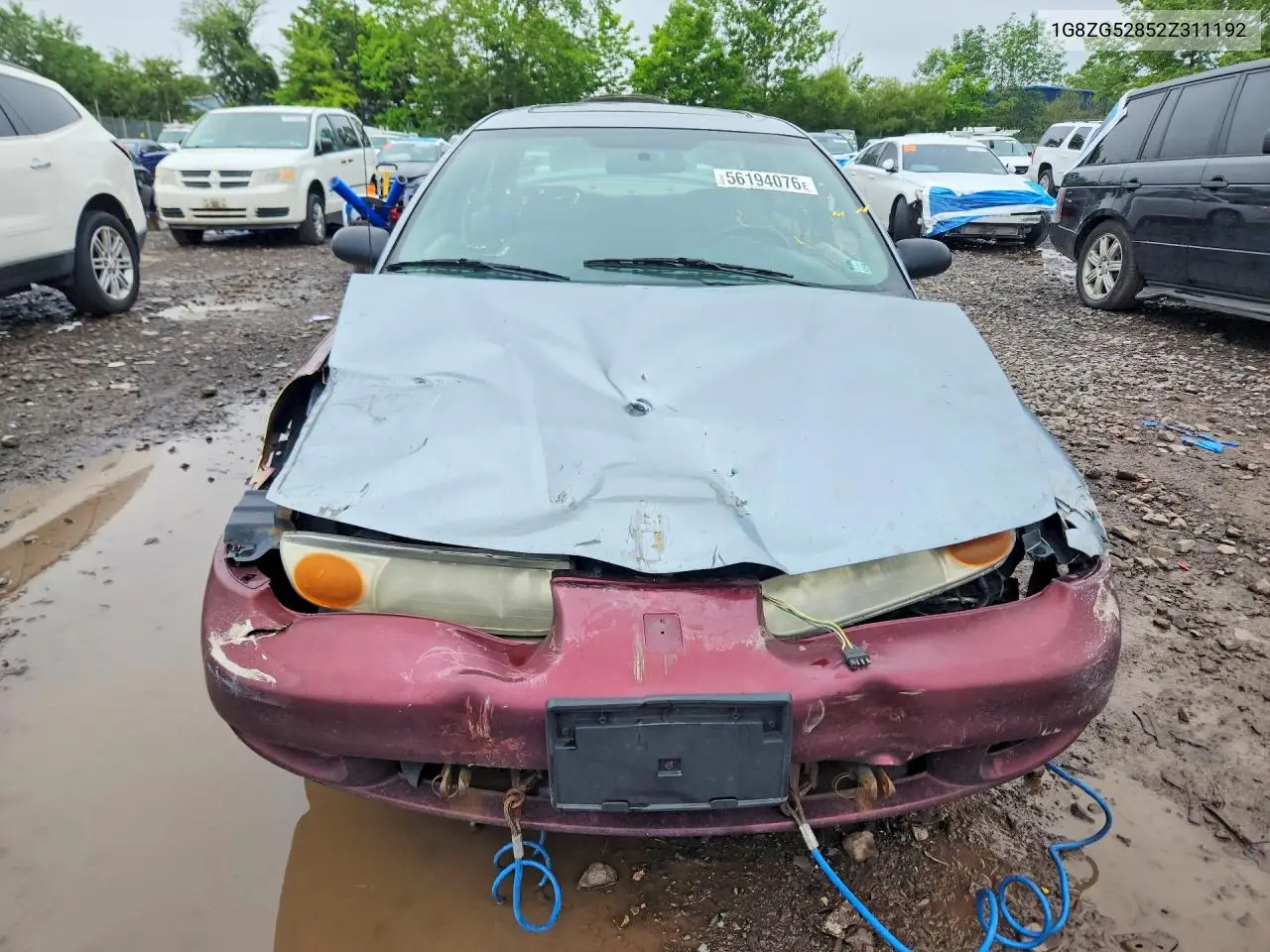 2002 Saturn Sl1 VIN: 1G8ZG52852Z311192 Lot: 56194076