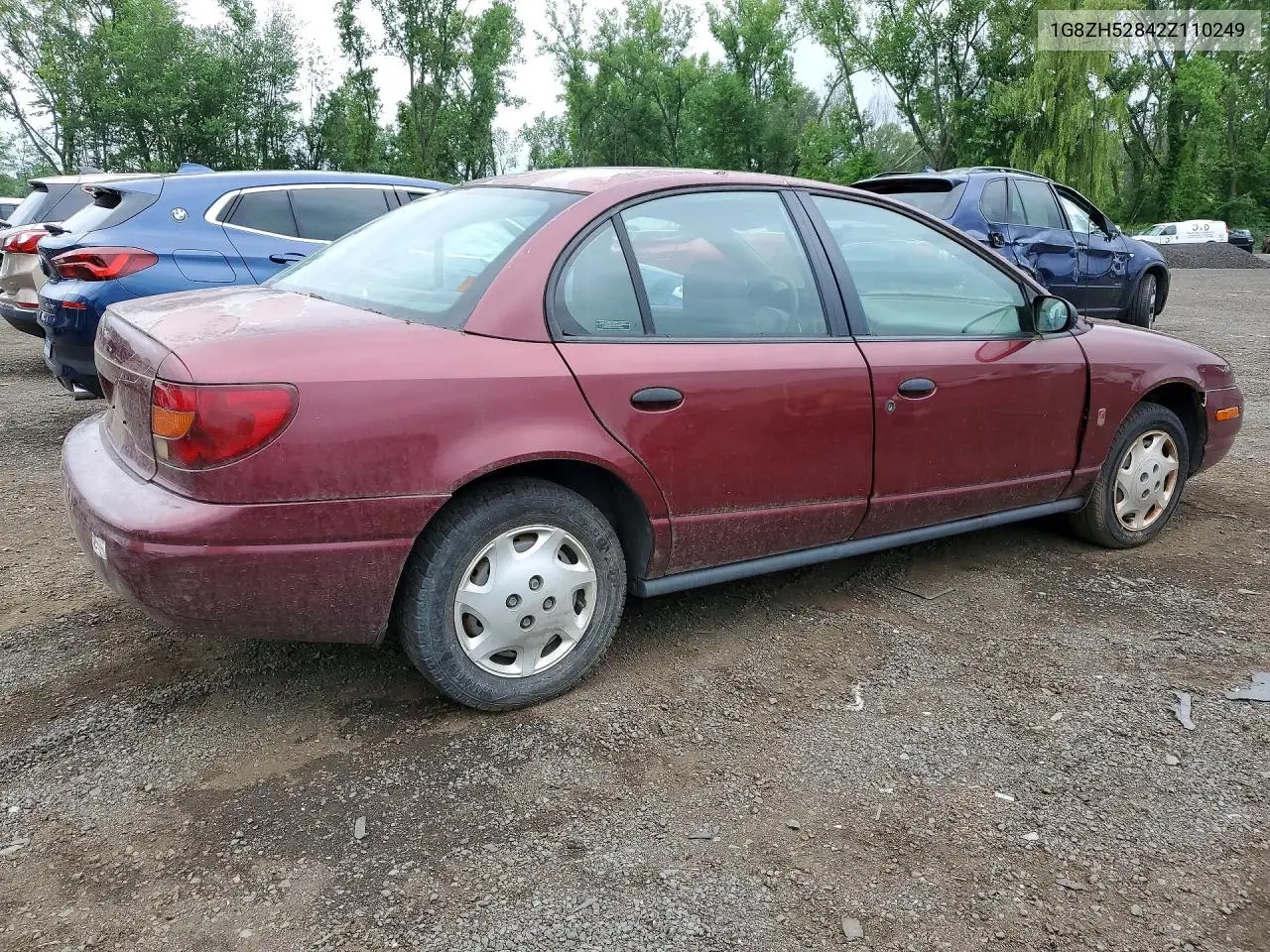 2002 Saturn 4Dr VIN: 1G8ZH52842Z110249 Lot: 57625896